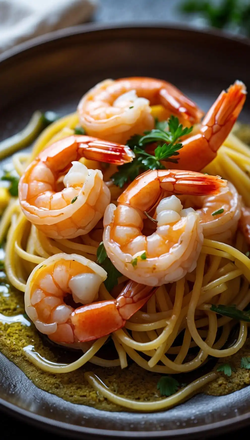 microwave shrimp scampi