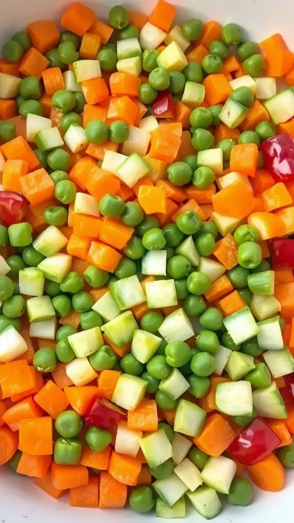 adding vegetables for nutrition
