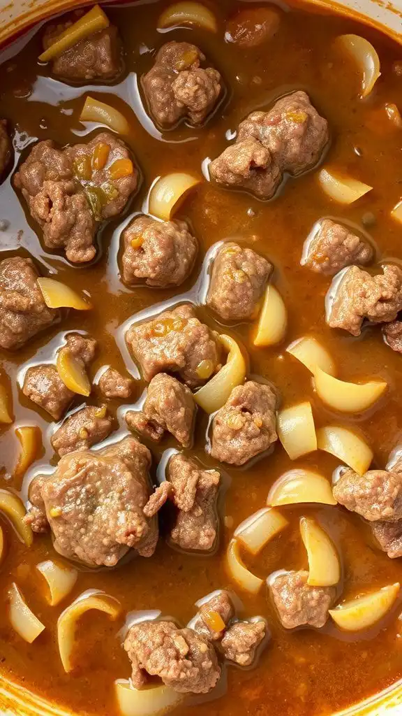amish salisbury steak