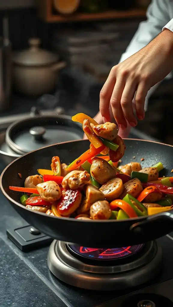 asian inspired stir fry techniques
