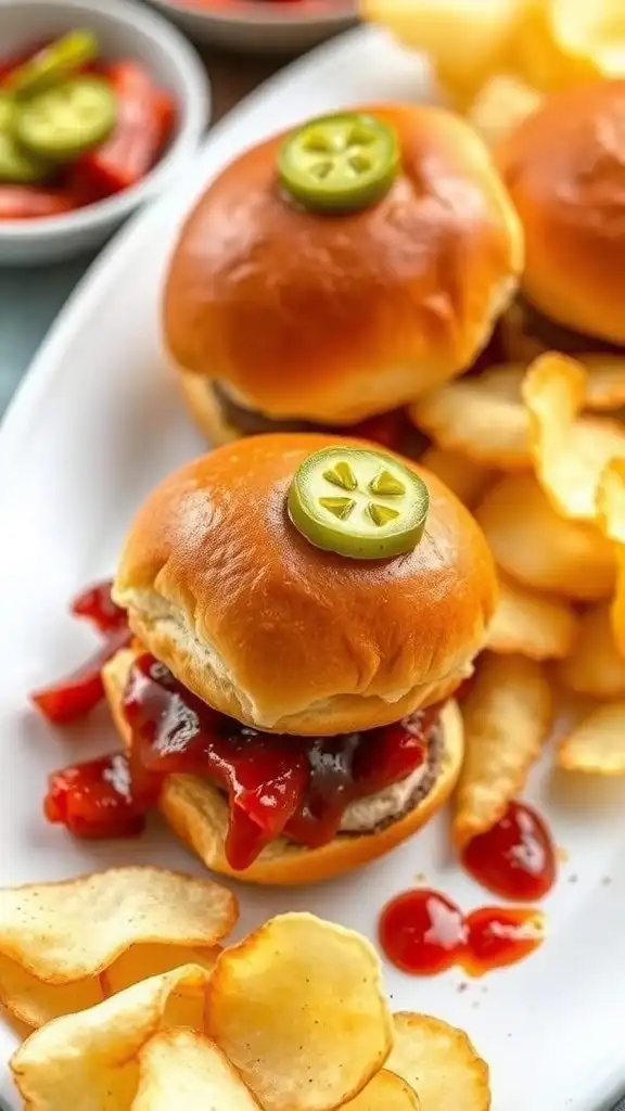 bbq turkey sliders