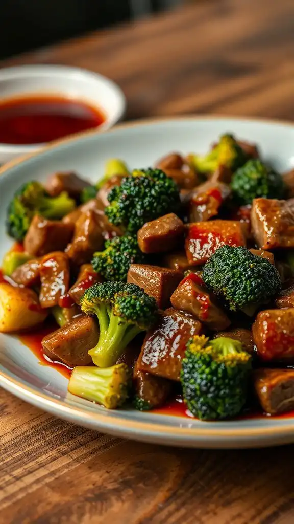 beef and broccoli quick stir fry