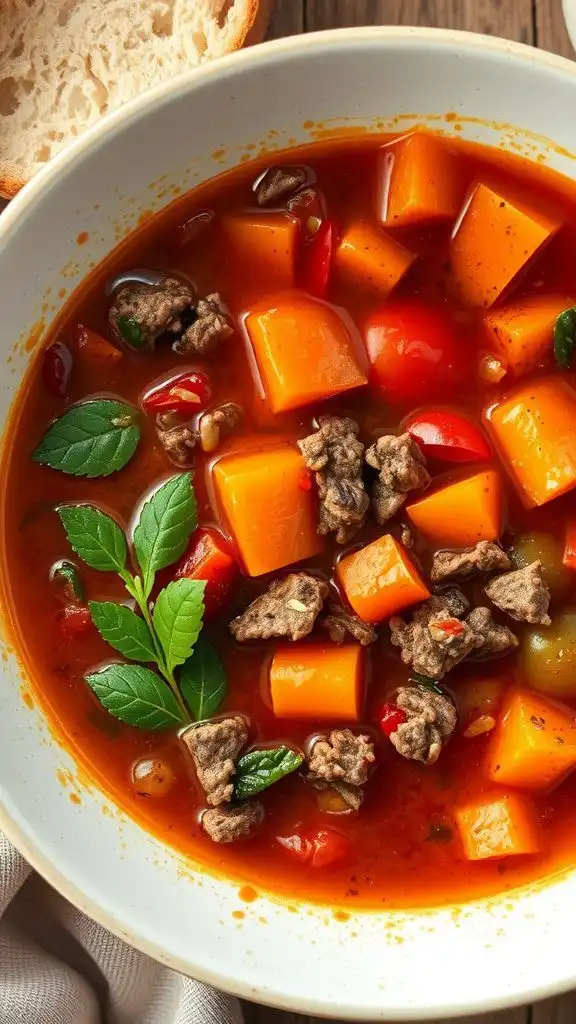 beef and tomato soup