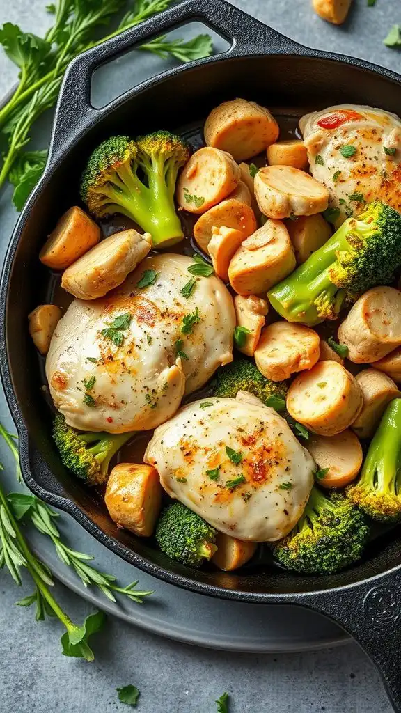 broccoli and chicken skillet broccoli and chicken skillet