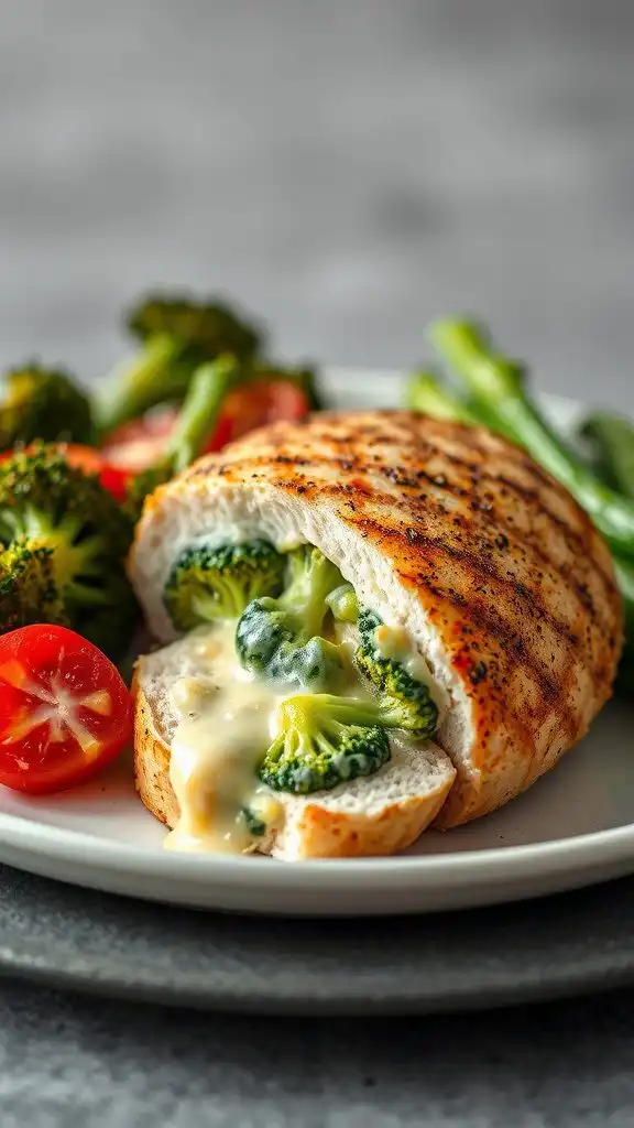 broccoli stuffed chicken breast broccoli stuffed chicken breast