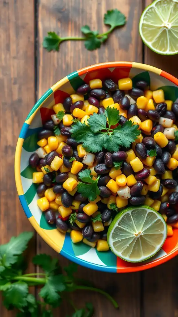 cilantro lime black bean corn toss cilantro lime black bean corn toss