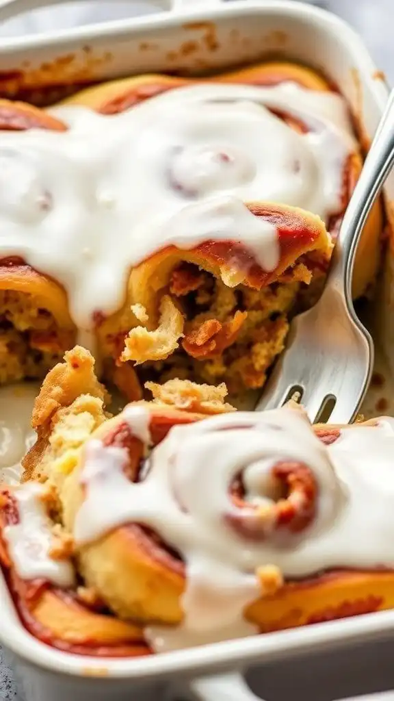 cinnamon roll casserole