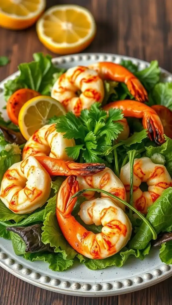 citrus marinated grilled shrimp salad citrus marinated grilled shrimp salad