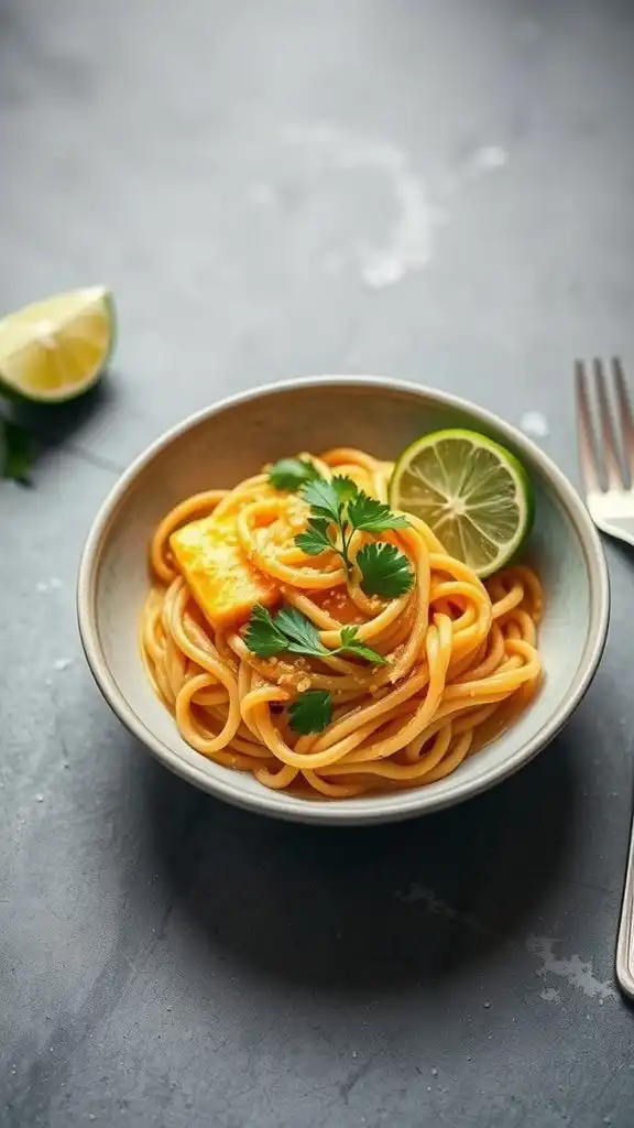 coconut curry noodles