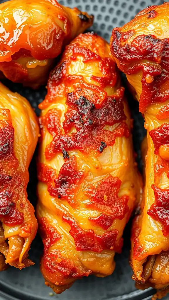 crispy air fryer chicken thighs