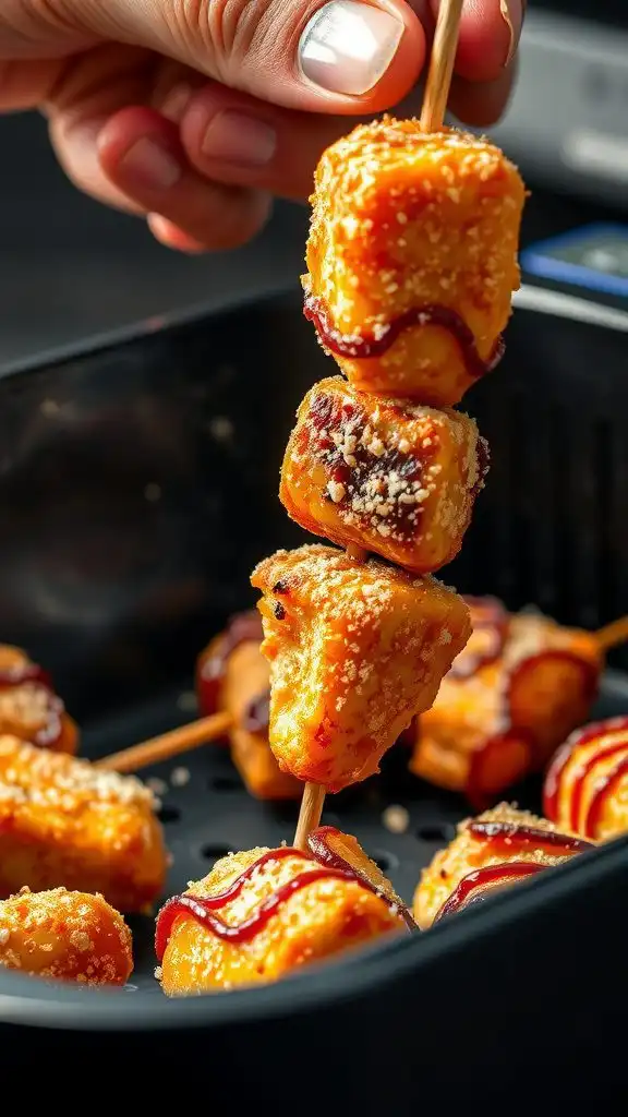 crispy coating techniques for air fryer chicken
