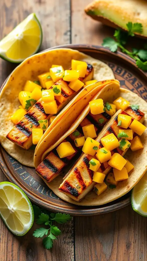 grilled fish tacos with mango salsa grilled fish tacos with mango salsa