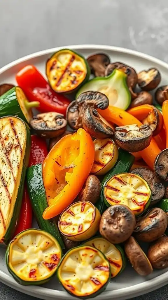 grilled vegetable platter