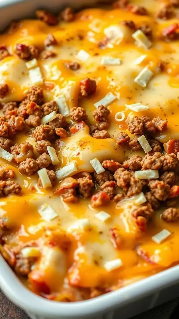 ground beef tortilla casserole