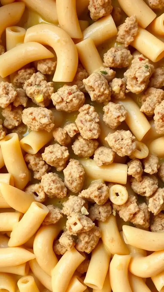 ground chicken mac and cheese ground chicken mac and cheese