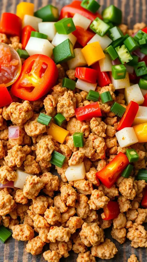 ground chicken taco skillet ground chicken taco skillet