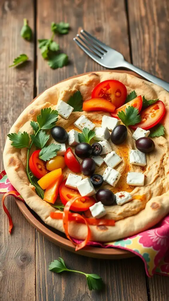 healthy mediterranean pita bowl healthy mediterranean pita bowl