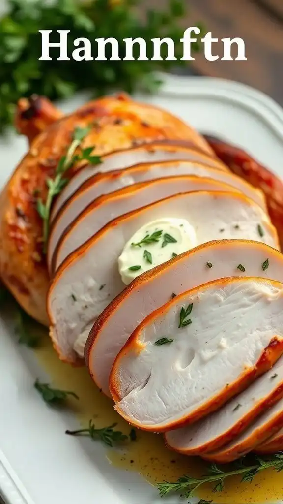 herb butter roasted turkey breast