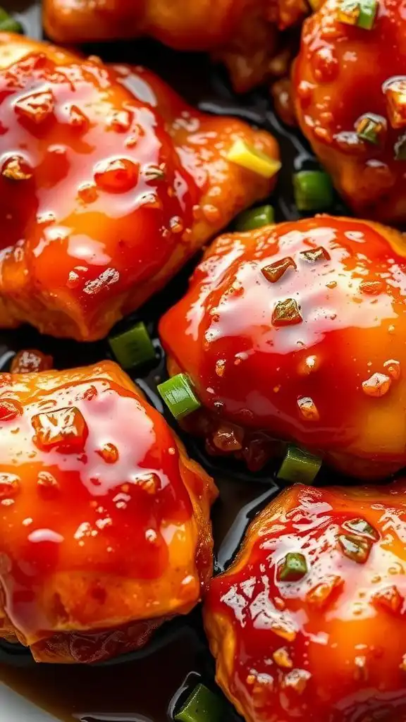 honey garlic glazed chicken breast