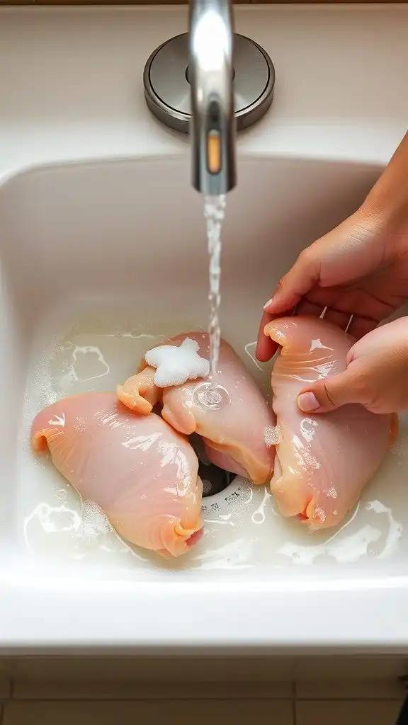 how to handle chicken safely