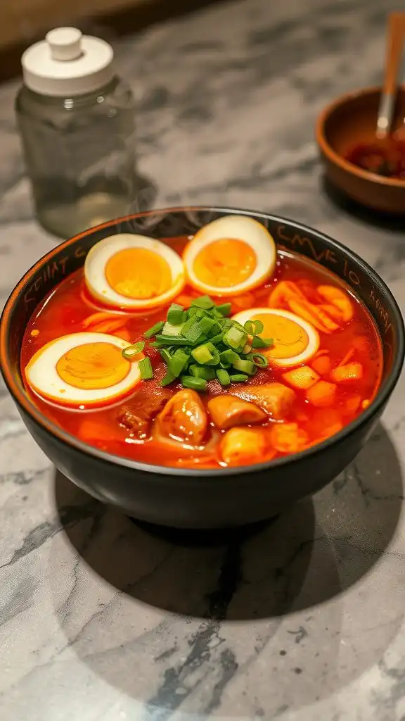 korean style spicy ramen
