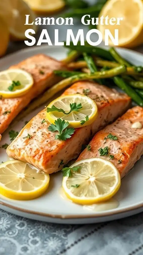 lemon garlic butter salmon