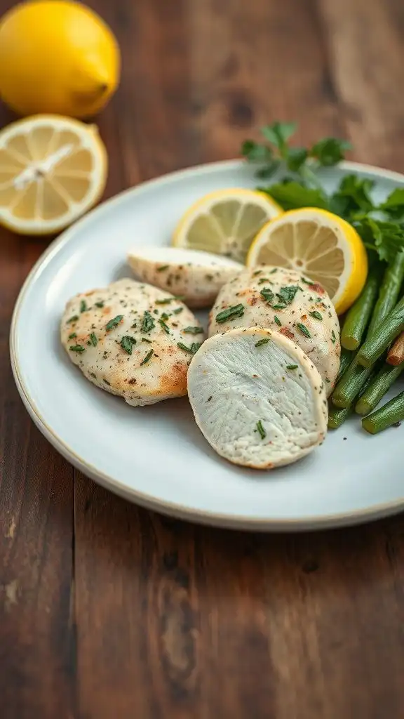 lemon herb turkey cutlets