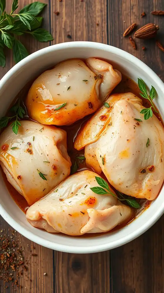 marinating chicken for maximum flavor