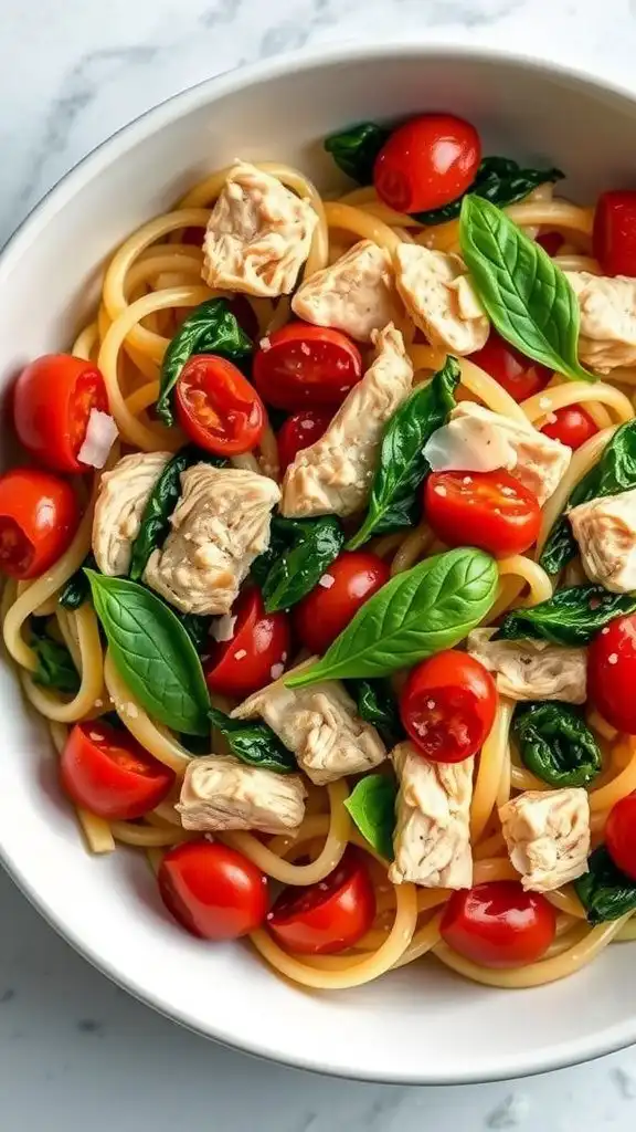 mediterranean chicken pasta