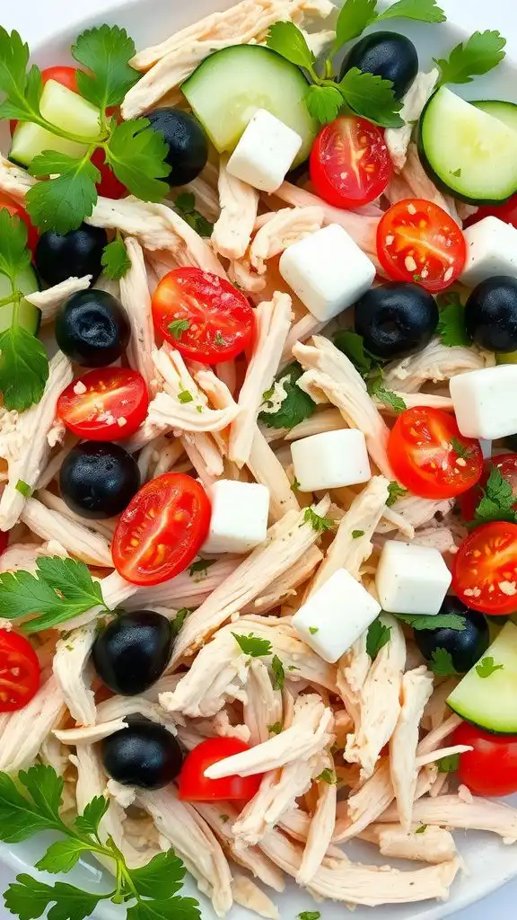 mediterranean chicken salad