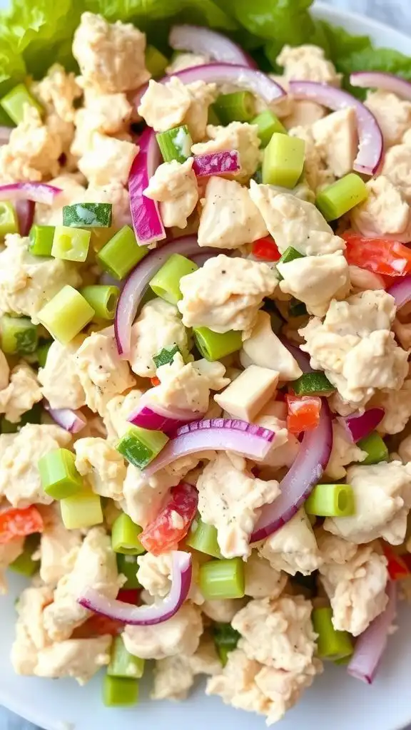 minute chicken salad