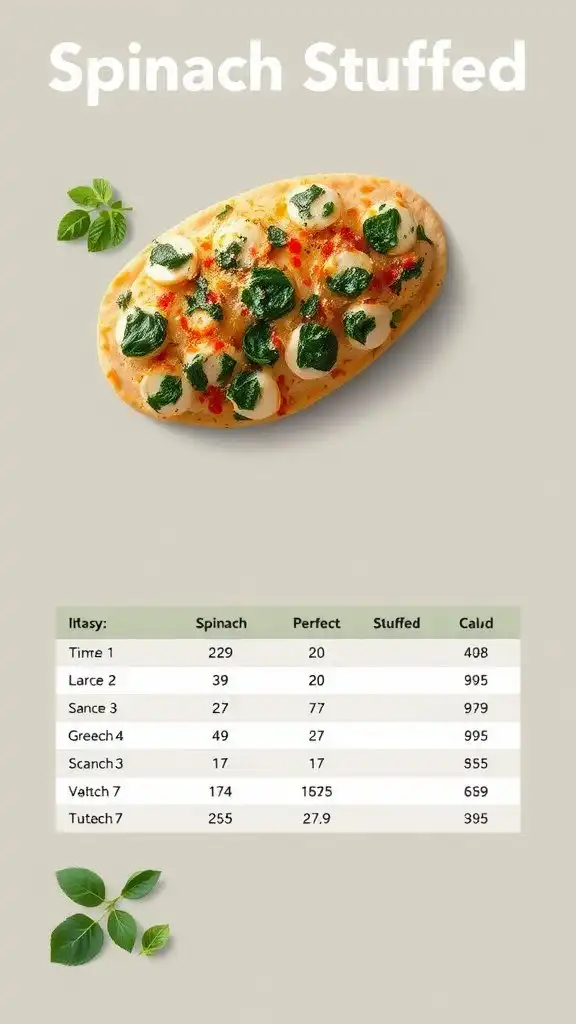 nutritional breakdown of the dish 1