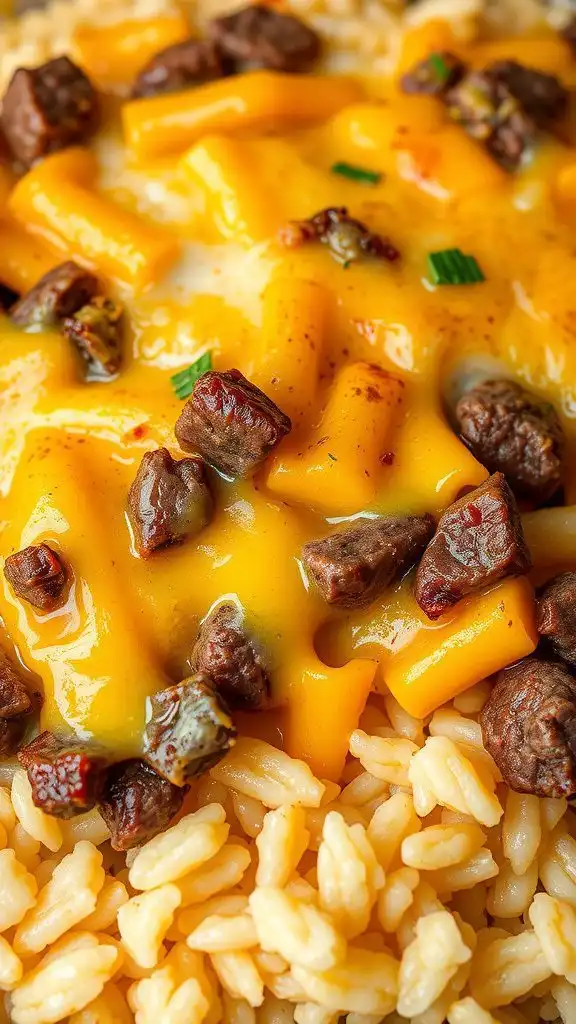 one dish wonder cheesy ground beef and rice bake