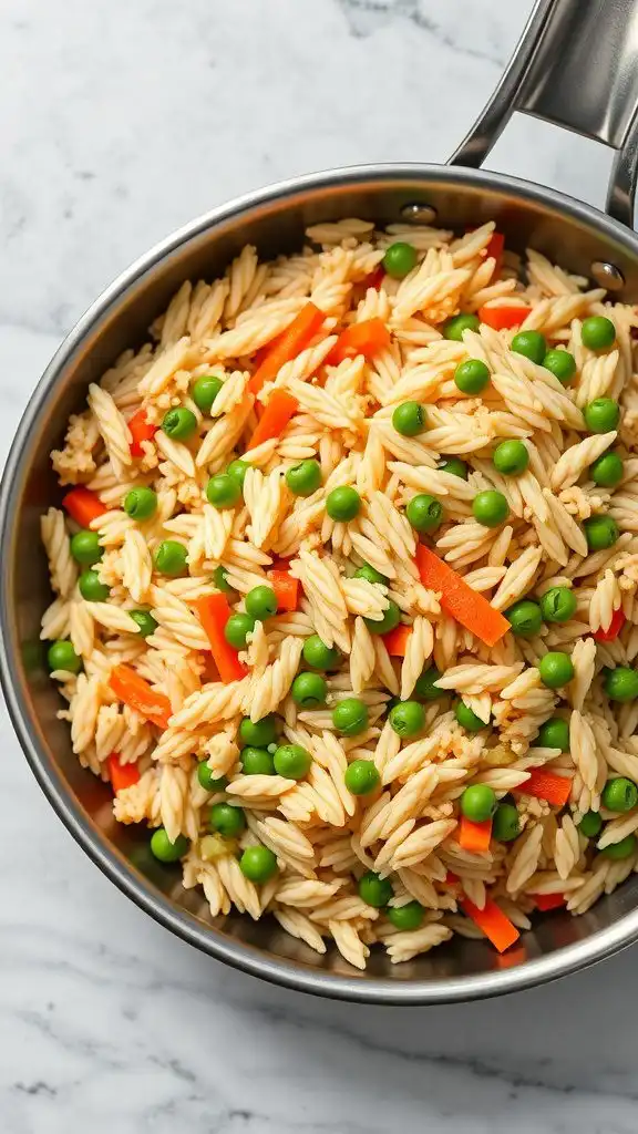 one pan vegetable fried rice