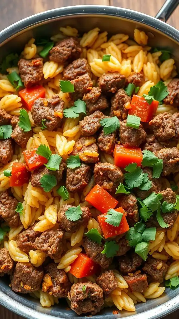 one pot mexican ground beef and rice
