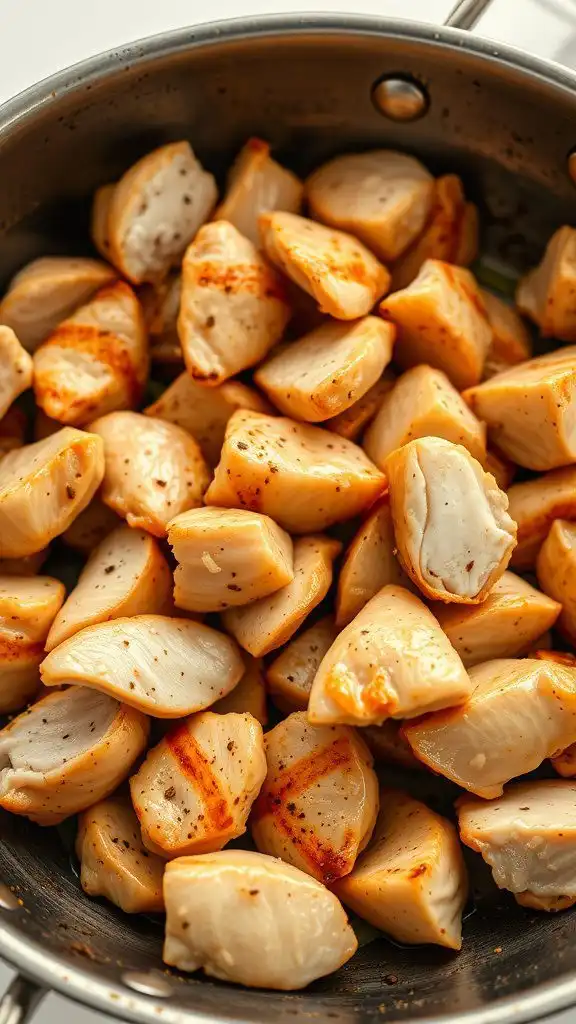 perfectly cooked chicken strips