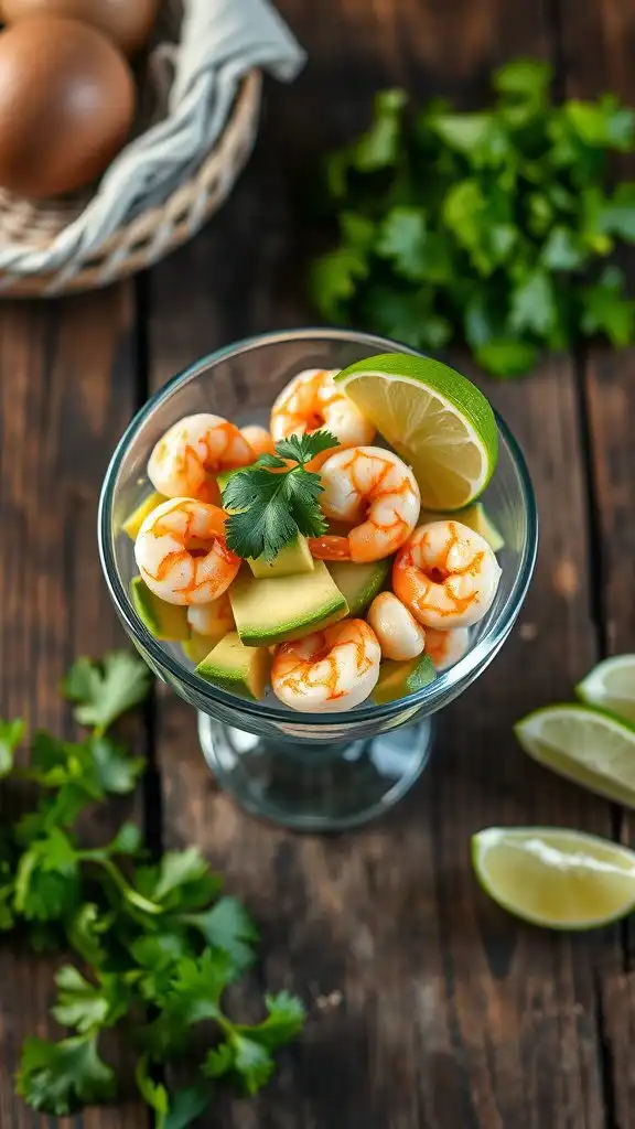 pre cooked shrimp avocado cocktail salad
