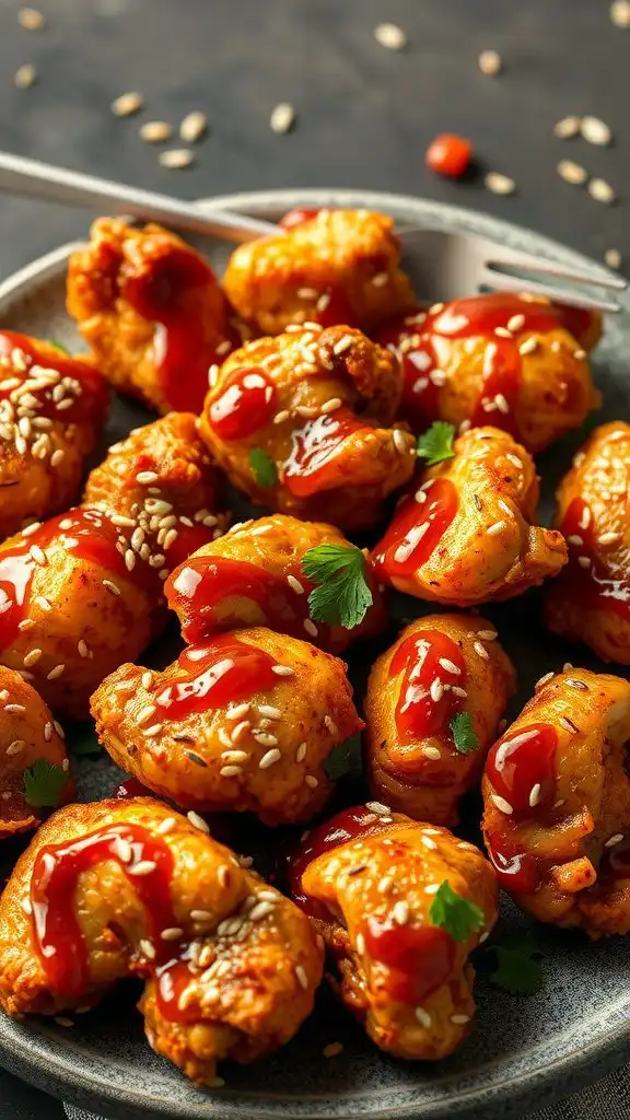 quick sesame chicken