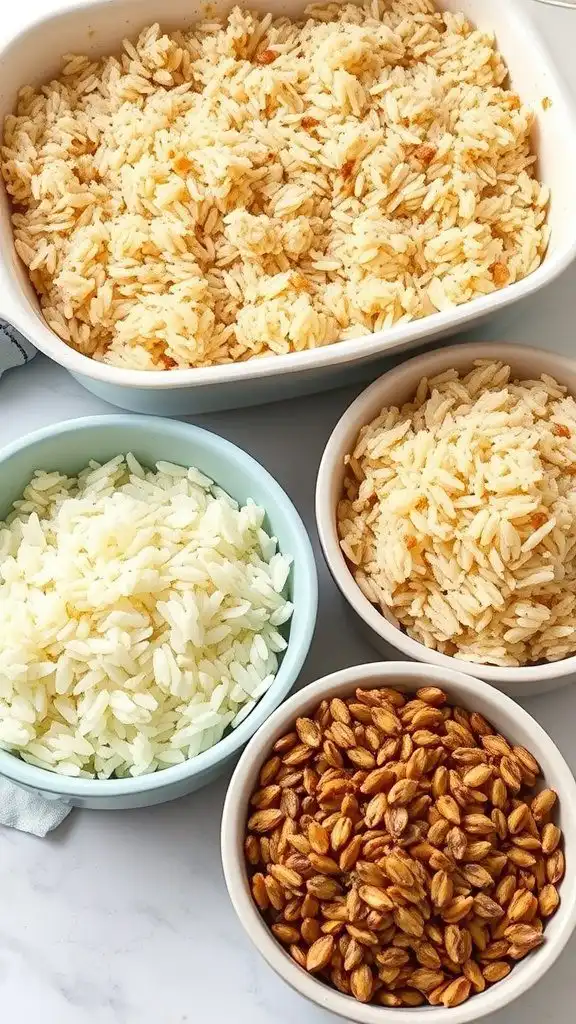 rice variations for texture and taste
