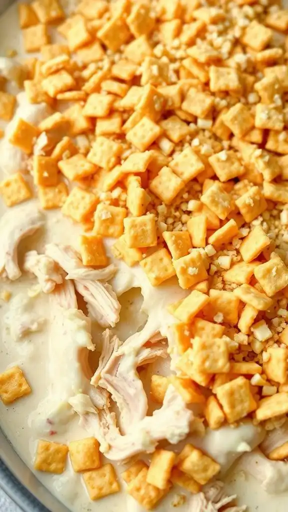 ritz cracker chicken casserole