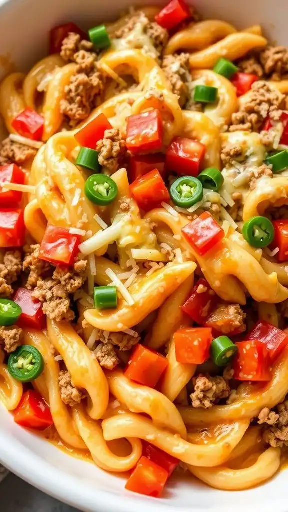 rotel pasta with ground beef