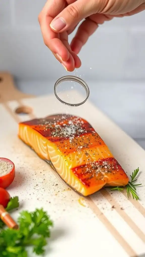 seasoning the dish to perfection