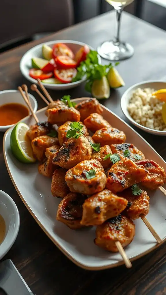 serving suggestions for bang bang chicken