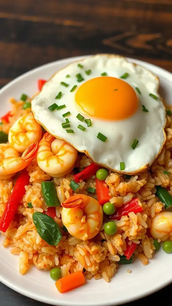 simple shrimp fried rice 1