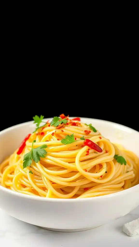 spaghetti aglio e olio 1