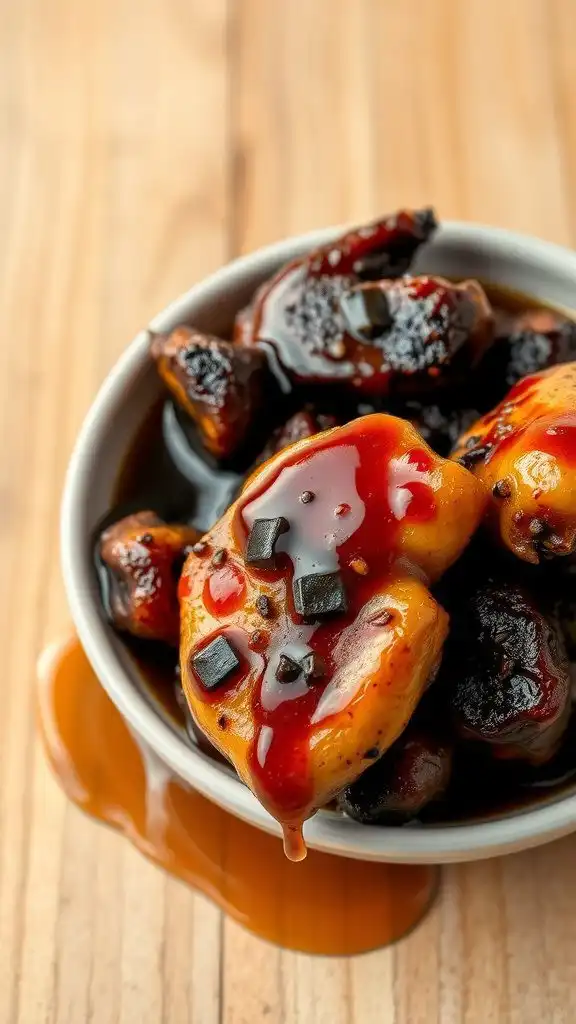 sweet and savory soy glaze