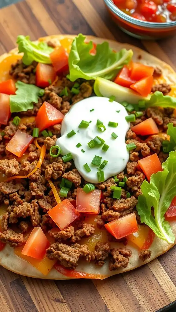 taco pizza casserole