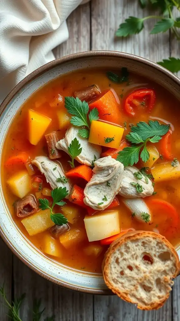 turkey vegetable soup