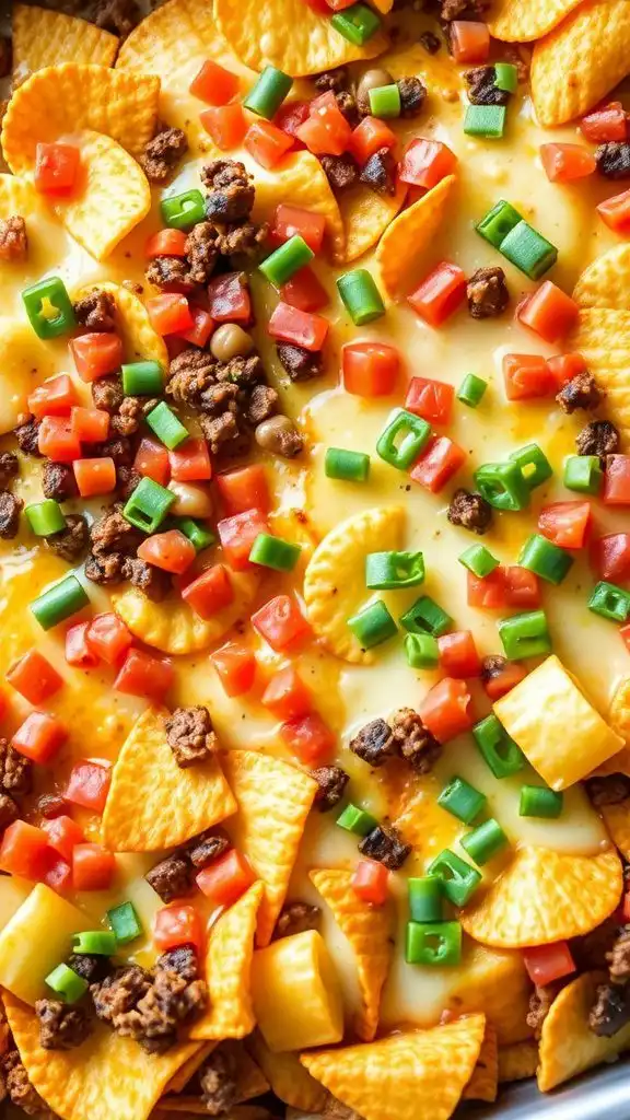 walking taco casserole