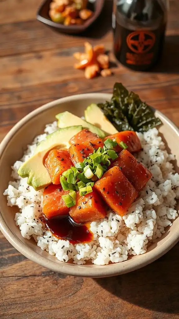 ahi tuna poke bowl